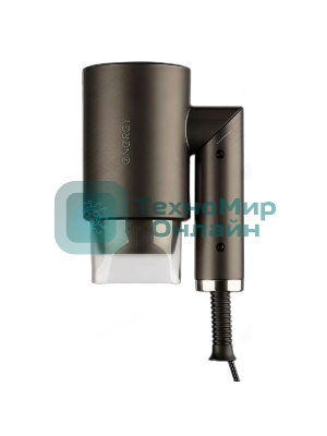 Фен Energy EN-857 черный, 1200 Вт, компактный