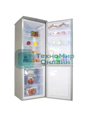 Холодильник DON R-290 MI металлик искристый двухкамерный 209/101л морозилка снизу