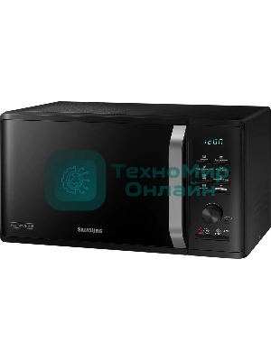 Микроволновая печь Samsung MG23K3575AK черный, 23 л, 800 Вт, переключатели - кнопки, поворотный механизм