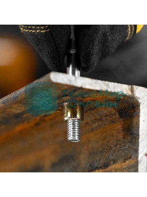 Заклепки резьбовые Denzel стальные, оцинкованные, М6, пластиковый кейс, 70 шт.