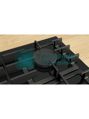 Газовая варочная поверхность Bosch Serie 6 PPP6B6J40R черный