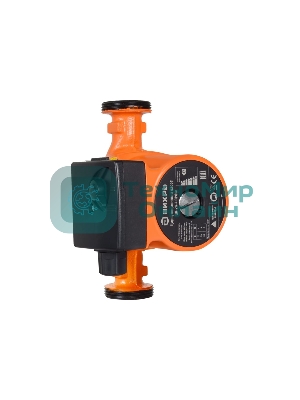 Циркуляционный насос Вихрь 68/7/1 ЦН-25-4 36/53/72 вт, напор 2/3/4 м, поток 50л/мин, мат чугун/алюминий, резьбанакорпусе G1