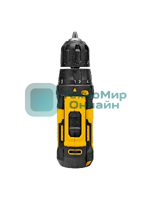 Дрель-шуруповерт Denzel CDQ-12, 12 В, 1,5 Ач, 30 Нм, щеточный