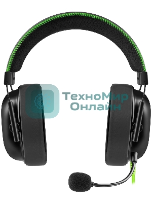 Гарнитура Defender Toxic чёрный, проводная, USB / mini jack 3.5 мм, подсветка