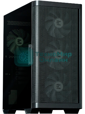 Компьютерный корпус ZALMAN M4, MATX, черный, WINDOW, 1xCombo (3.5'' or 2.5''), 1x3.5