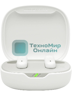 Наушники TWS JBL Wave Flex 2 белый, вкладыши, Bluetooth