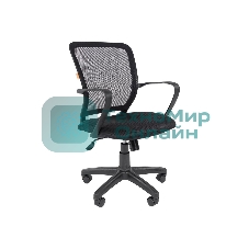 Кресло офисное Chairman 698 TW-01 черный, Россия