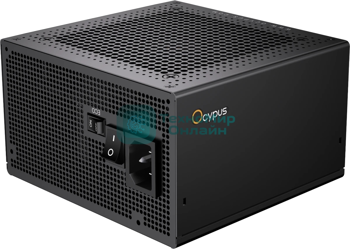 Блок питания 750W Ocypus Iota P750 (ATX, 80 PLUS Gold, APFC, 20+4 pin, 120мм fan, PCI-E 6+2Px3, 8xSATA) (Iota-P750-G1FFBK024X-EU)