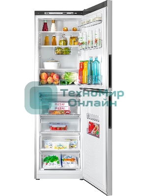 Холодильник Atlant ХМ 4623-181 серебристый двухкамерный 182/159л морозилка снизу