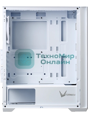 Компьютерный корпус AeroCool/Formula Air Power G5 белый без БП ATX 1x120мм 1xUSB 3.0 1xUSB3.1 audio bott PSU