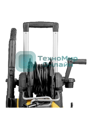 Моечная машина высокого давления Denzel R-180iD, 2000 Вт, 180 бар, 420 л/ч, асинх. двиг., бараб.