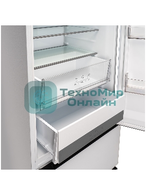 Холодильник DeLonghi DMFS 19PINF BB MATTEO белый трехкамерный 265/140л морозилка снизу, No Frost