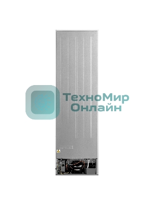 Холодильник Midea MDRB519MGE46ID нержавеющая сталь двухкамерный 263/123л морозилка снизу, No Frost