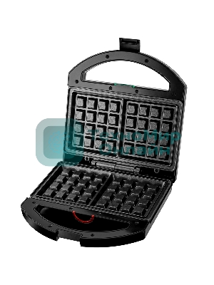 Вафельница BRAYER BR2307 750 Вт, черный