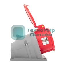 Розетка стационарная наружная EKF 125 ps-125-32-380-PRO PROxima 3Р+РЕ+N 32А 380В IP44