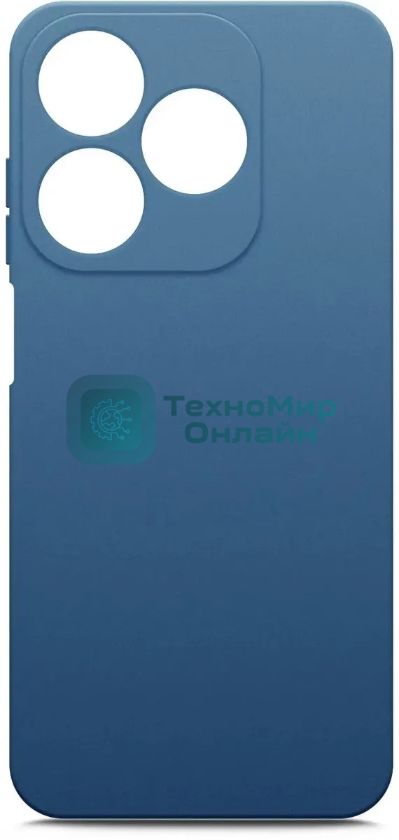 Чехол (клип-кейс) BoraSCO для Tecno Spark 10/10C синий