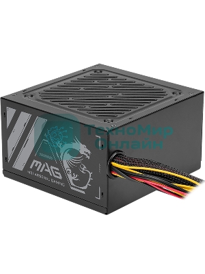 Блок питания MSI MAG A500N-H 500W, Non-Modular
