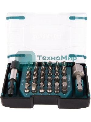Набор бит Makita D-65084 (32пред.) для шуруповертов