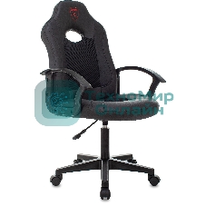 Кресло Бюрократ Zombie 11LT черный, экокожа, 120 кг, механизм качания