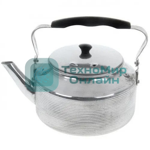 Чайник для плиты Москва 2 л, алюм. полиров. (в уп. 4 шт)