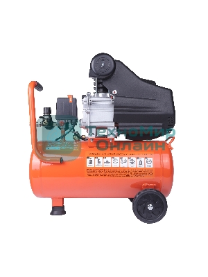 Компрессор поршневой Patriot Optima Euro 24-240K2 масляный 240л/мин 24л 1500Вт оранжевый/черный