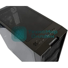 Компьютерный корпус Minitower mATX Eurocase 00-01003410 M07 3ARGb черный без БП закаленное стекло USB 3.0
