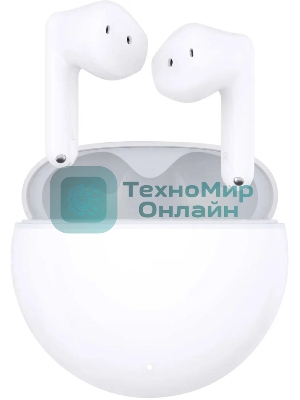 Наушники TWS Honor Choice X7E белый, внутриканальные, Bluetooth, активное шумоподавление, до 8 ч