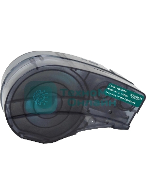 Картридж ленточный Cactus CS-M21-750595GN белый шрифт, зеленый фон (19.1 мм, 6.4 м) для Brady BMP21-PLUS, BMP21-LAB