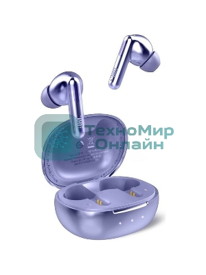 Наушники TWS JBL T280TWS NC2 фиолетовый, внутриканальные, Bluetooth, активное шумоподавление, до 10 ч