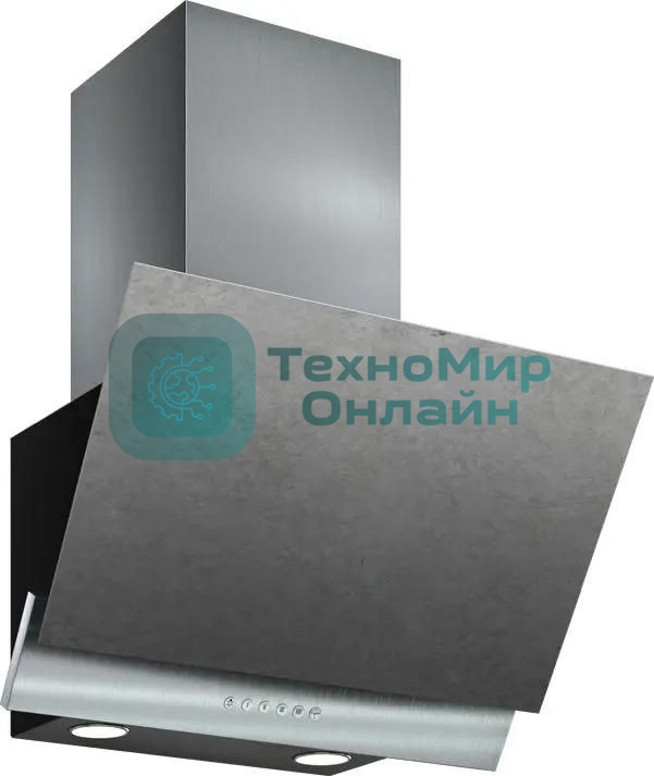 Вытяжка каминная Elikor Рубин Ceramics S4 нержавеющая сталь, 60 см, 700 куб. м/ч, 52 дБ