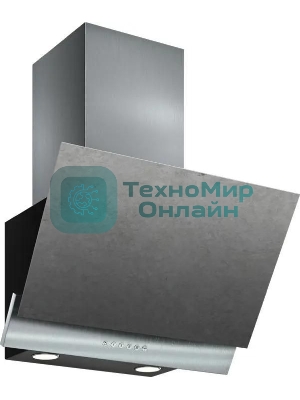 Вытяжка каминная Elikor Рубин Ceramics S4 нержавеющая сталь, 60 см, 700 куб. м/ч, 52 дБ