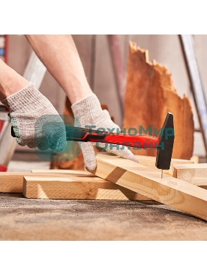 Молоток слесарный Rexant 12-8115 с фибергласовой рукояткой, 500 г