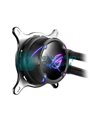 Система жидкостного охлаждения ASUS ROG STRIX LC II 360 ARGb 90RC00F1-M0UAY4 черный 120мм алюминий+медь 37,6db 4-pin