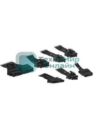 Блок питания 750W Ocypus Gaммa P750 BK (ATX, 80 PLUS, APFC, 20+4 pin, 120мм fan, PCI-E 6+2Px4, 6xSATA) (Gaммa-P750-W1HDBK024X-EU)