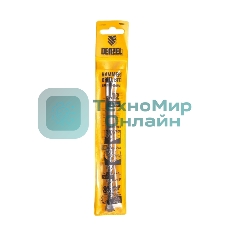 Бур по бетону Denzel двойная спираль, Cobalt W-tip, 12x160 мм, SDS PLUS