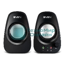 Портативная акустика SVEN 190, черный (6 Вт, питание USB)