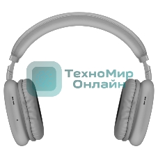 Беспроводные/проводные наушники Sven AP-B325MV серый, накладные, Bluetooth + Jack 3.5 мм, складная конструкция, до 10 ч