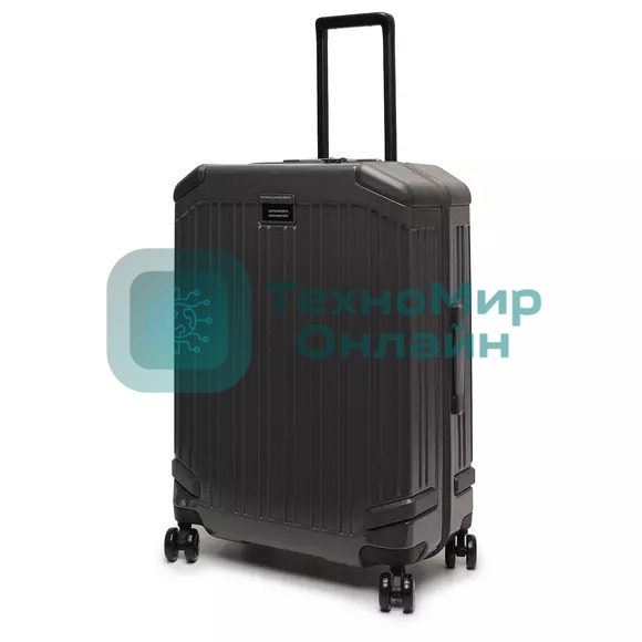 Чемодан Piquadro POP BV4427POP/GR 46x69x27см 67л. 4.43кг. поликарбонат/алюм. серый глянц.