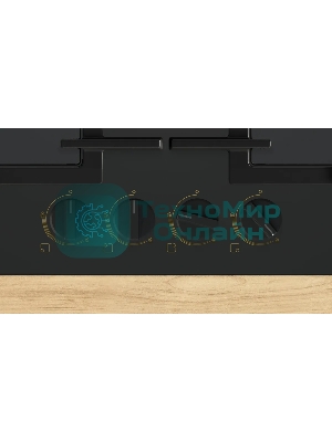 Газовая варочная поверхность Bosch Serie 6 PPP6B6J40R черный