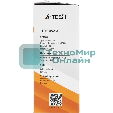 Гарнитура A4Tech HU-10 чёрный/белый, проводная