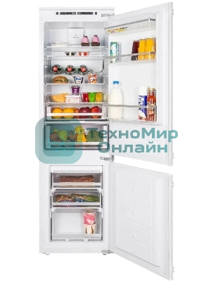 Встраиваемый холодильник HOMSair FB177NFFW