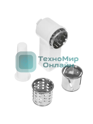 Мясорубка электрическая Ротор Классик-Р ЭМШ 35/300-4 белый, 1500 Вт, 0.6 кг/мин, реверс, насадки - 4