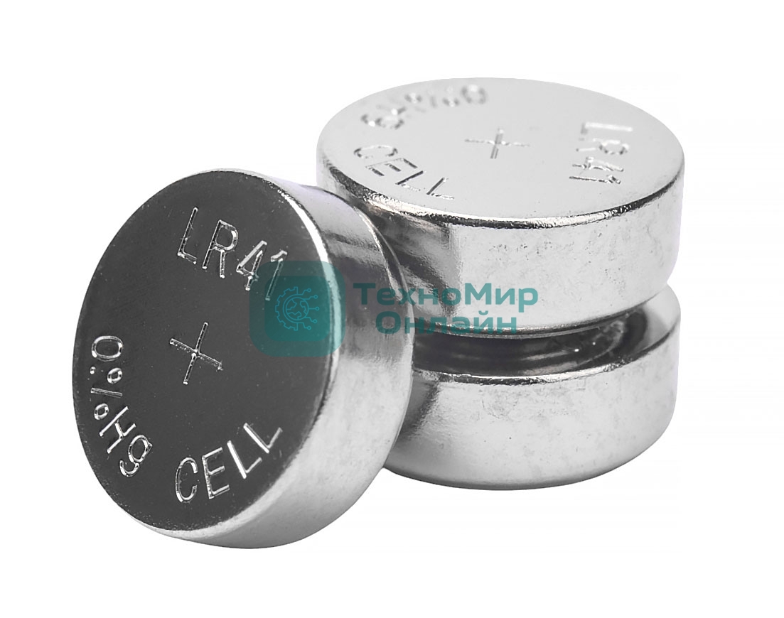 Батарейки щелочные/алкалиновые Gembird Gb-LR41-10B, тип LR41(AG3), 10шт, блистер