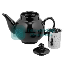 Самовар Centek CT-0093 черный/хохлома