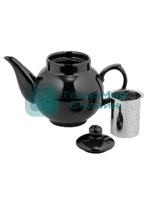 Самовар Centek CT-0093 черный/хохлома