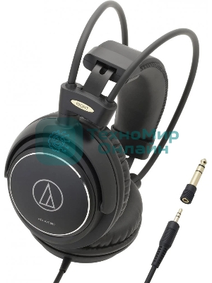 Наушники Audio-Technica ATH-AVC500 чёрный, проводная