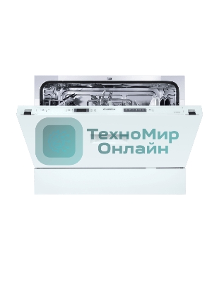 Встраиваемая посудомоечная машина Maunfeld MLP-06IM, белый, 55 см, 6 компл., 49 дБ, класс A+