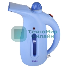 Отпариватель ЯРОМИР ЯР-041П голубой, 750 Вт, 25 г/мин, 350 мл