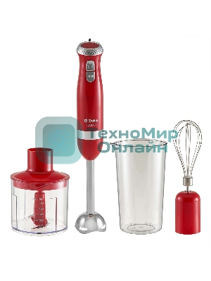 Блендер погружной Delta DL-7064B красный