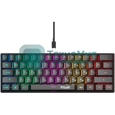 Клавиатура Filum FL-GKBM10 проводная, USB Type-A, чёрный